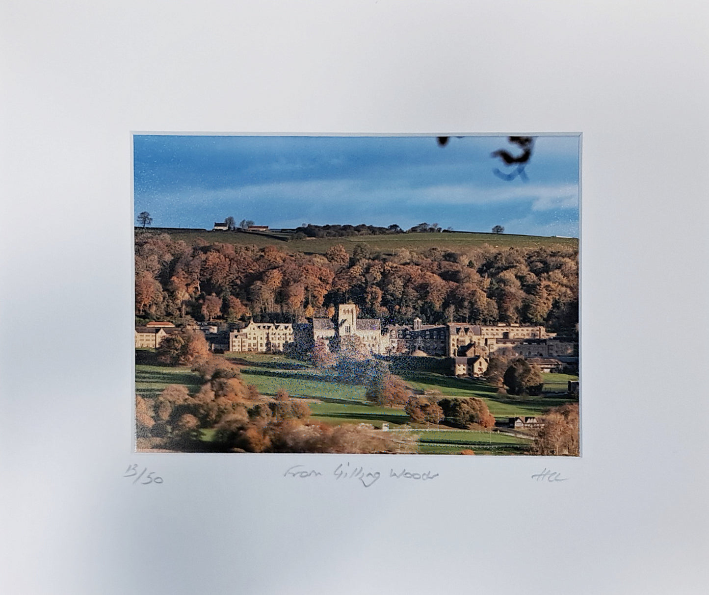 From Gilling Woods - Ampleforth Abbey and College Print