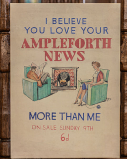 1940s Ampleforth News Poster - I Believe